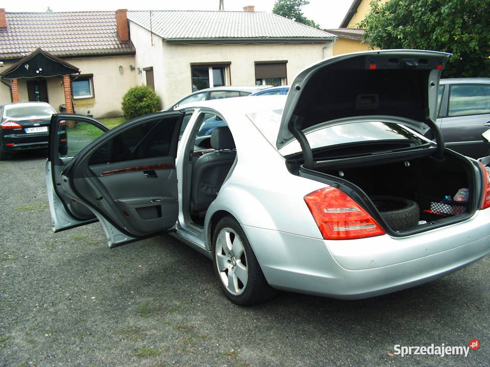 Mercedes S 350 EGaz 2006 r wielkopolskie Września