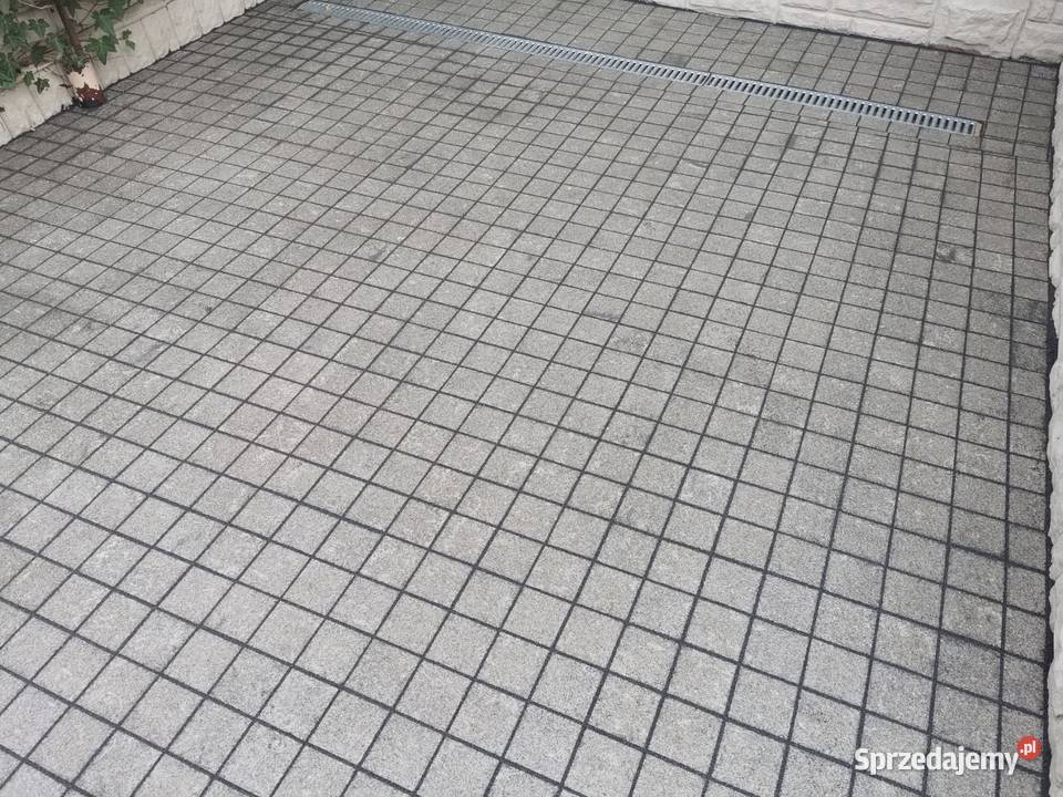 Kostka Granitowa Gabro CZARNA cięta 20x10x5 Warszawa