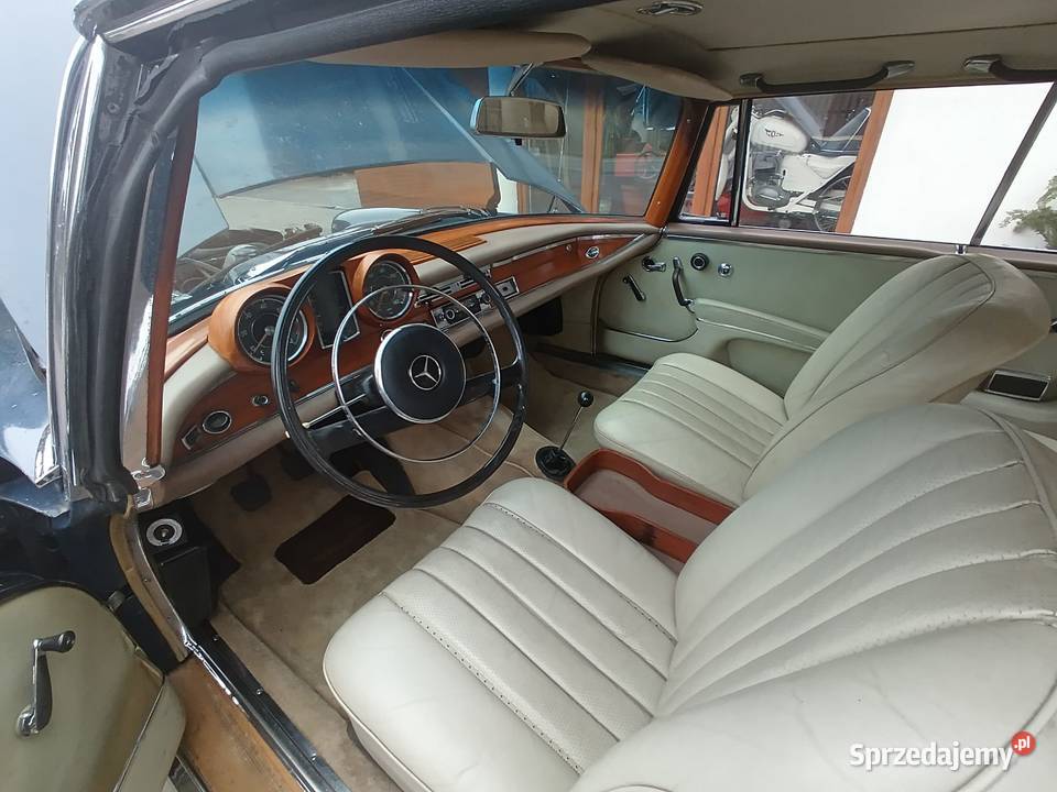 MERCEDES W111 220 SE COUPE 1962 mazowieckie