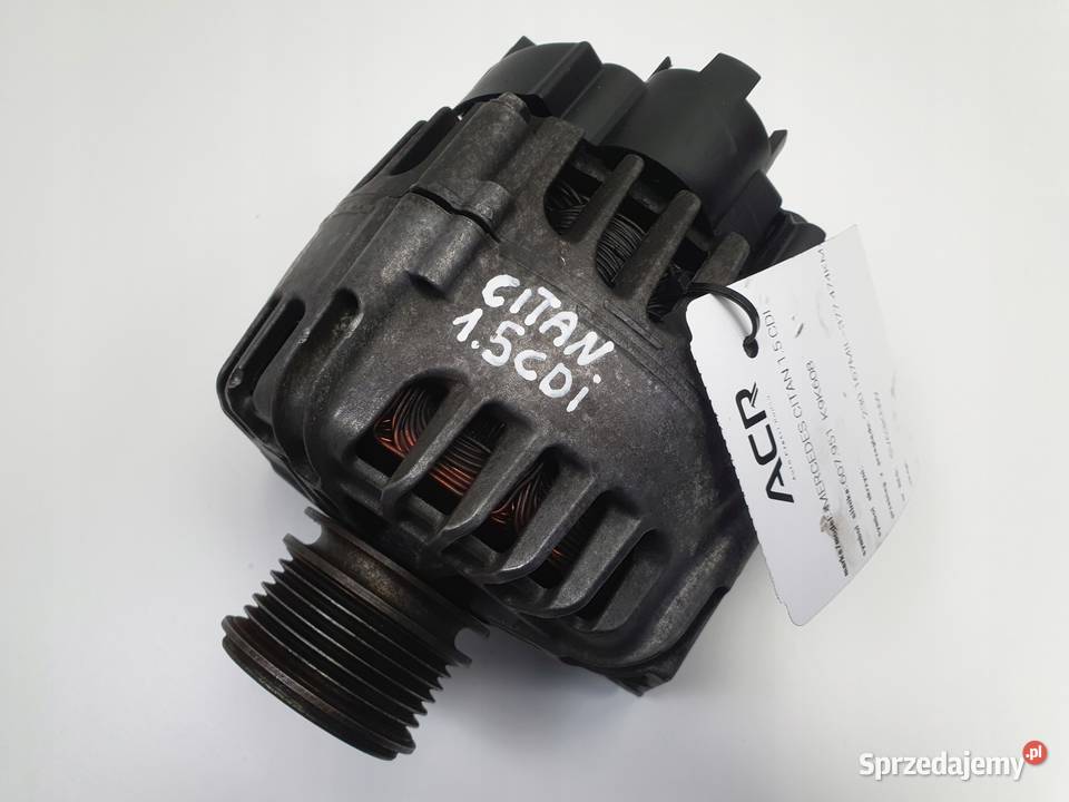 ALTERNATOR Mercedes Citan 15 CDI valeo Rudka