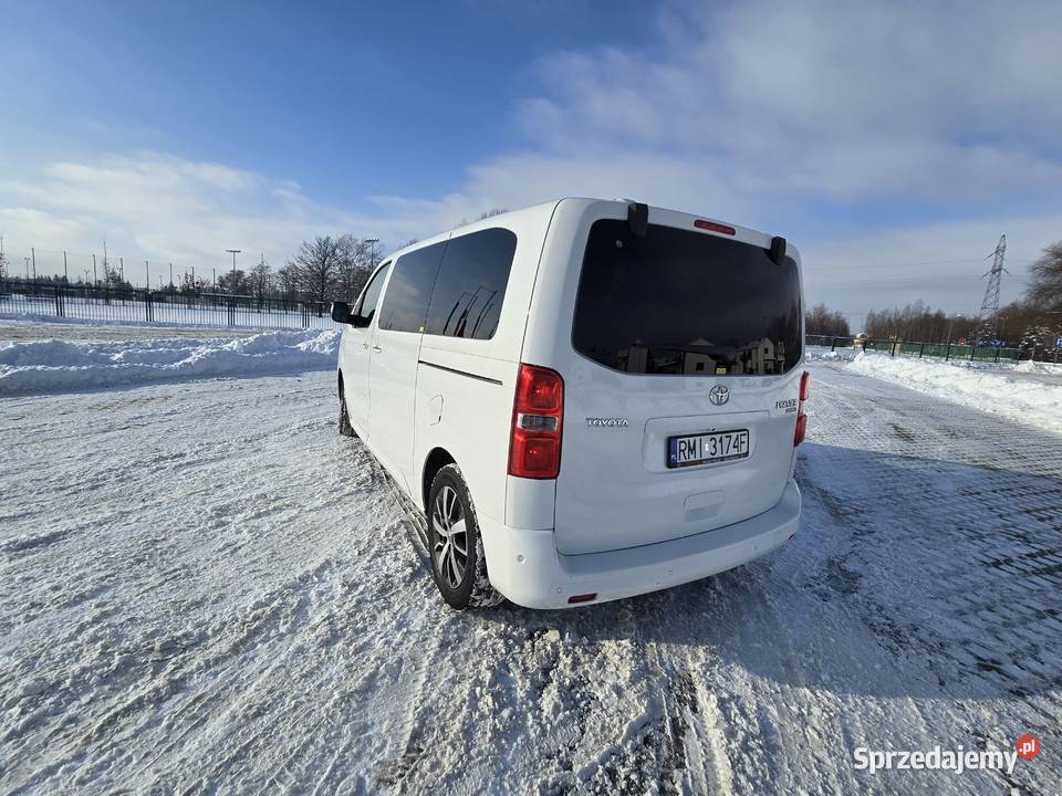 Toyota Proace Verso VIP Skóra Panorama Masaże podgrzewane fotele Mielec sprzedam