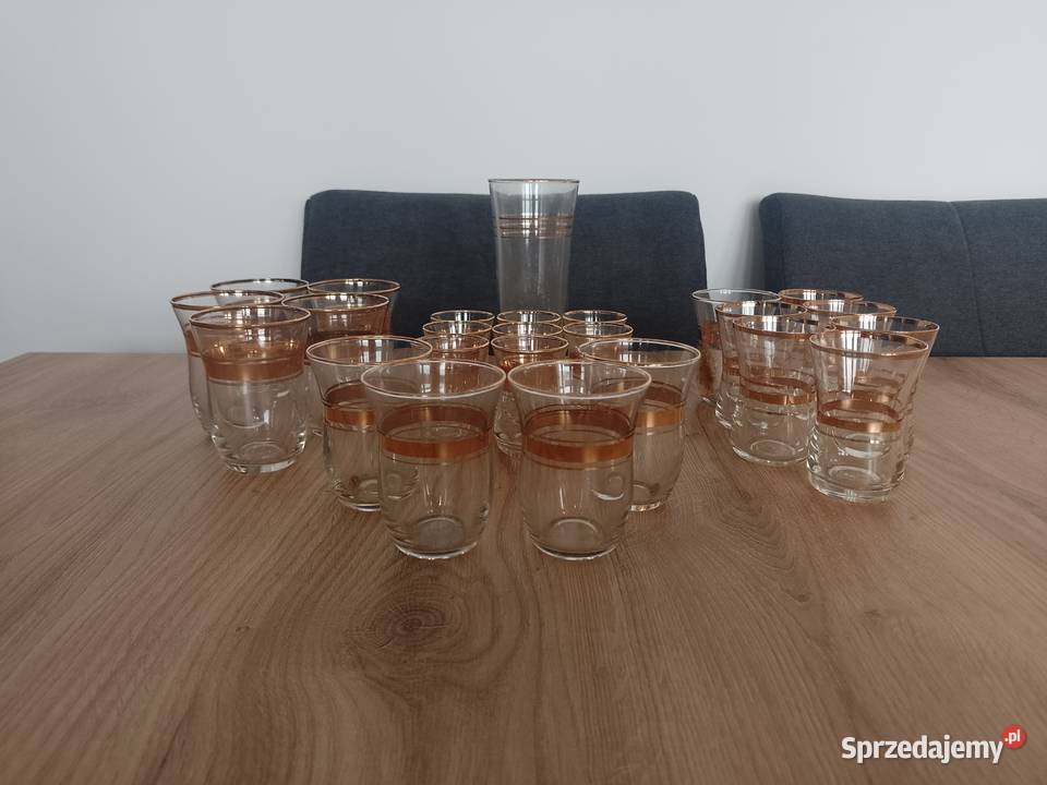 Szklanki z czasów PRLu mazowieckie Wołomin
