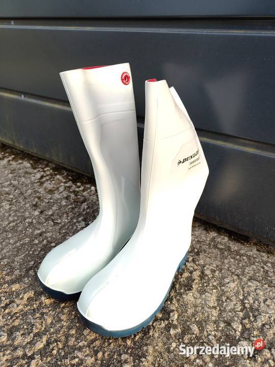 Kalosze Dunlop Stiefel Purofort MultiGrip wei 40 Pozostałe Łódź