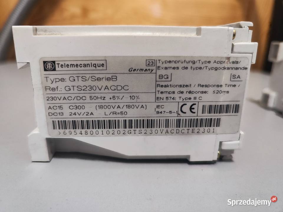 Moduł bezpieczeństwa Telemecanique TYPE GST