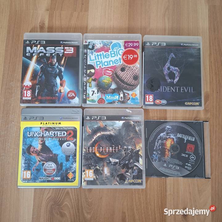 6 gier na PlayStation 3 opolskie