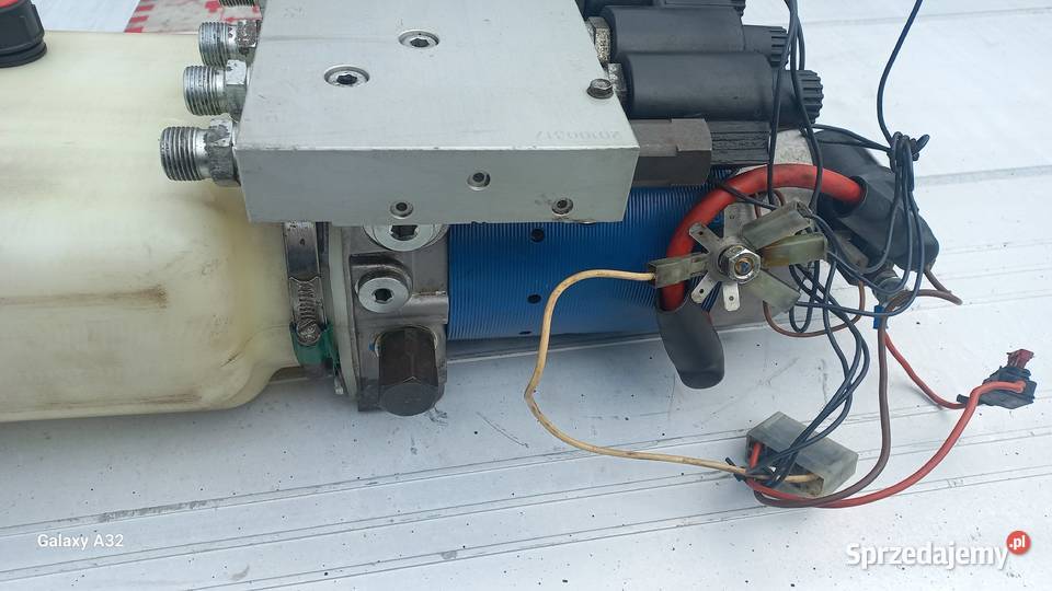 Silnik 24V pompa agregat hydrauliczny winda