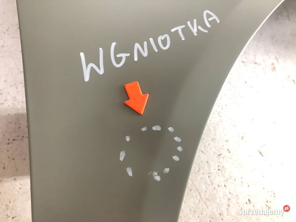 VW Bora 101998112005 Błotnik przód przedni prawy świętokrzyskie Skarżysko-Kamienna