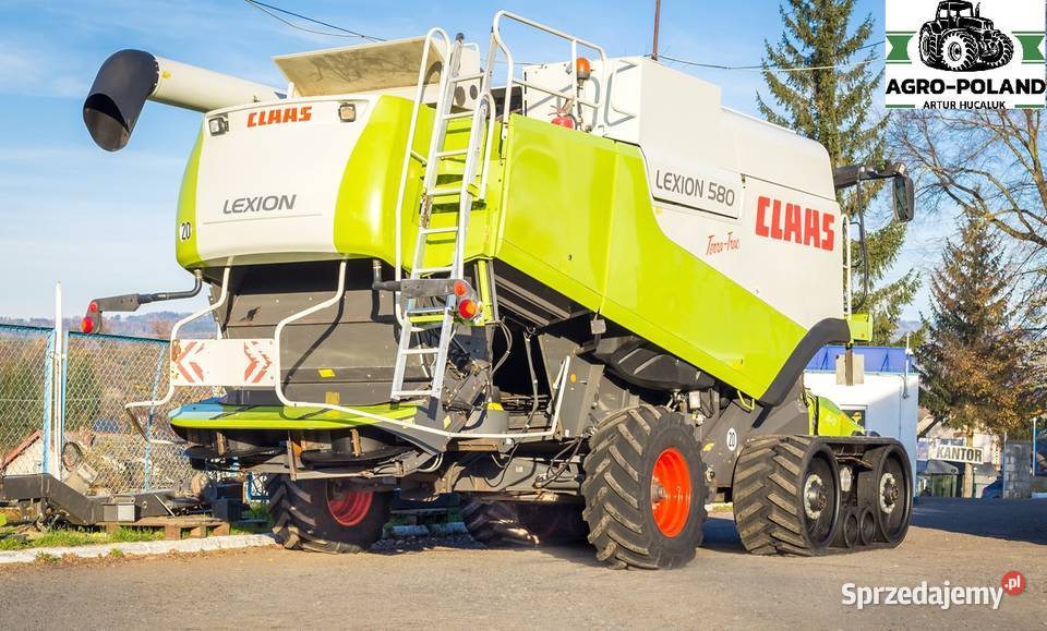 Kombajn zbożowy CLAAS LEXION 580 TT 3326 h 2008