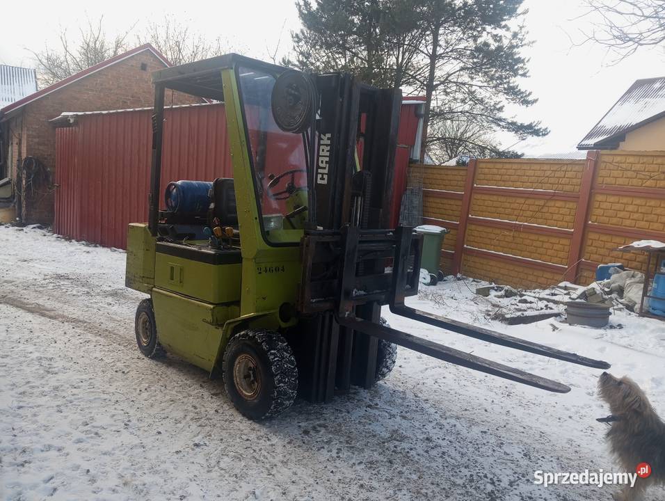 Wózek widłowy Clark GPM 20 Triplex Huta Józefów
