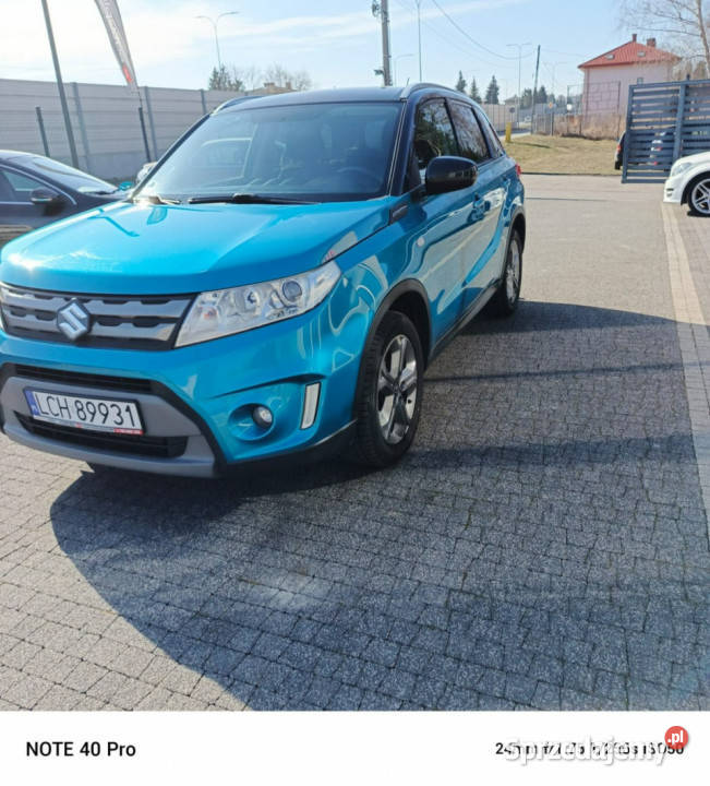Suzuki Vitara Śliczna Kamera Grzane Fotele elektryczne lusterka Chełm