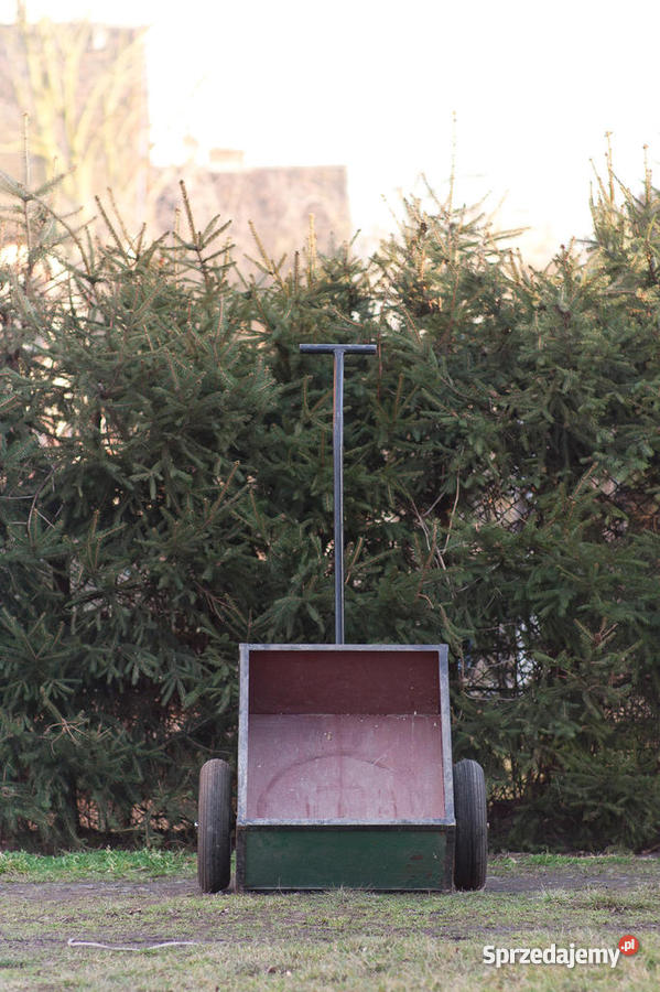 Solidny wózek ogrodowy