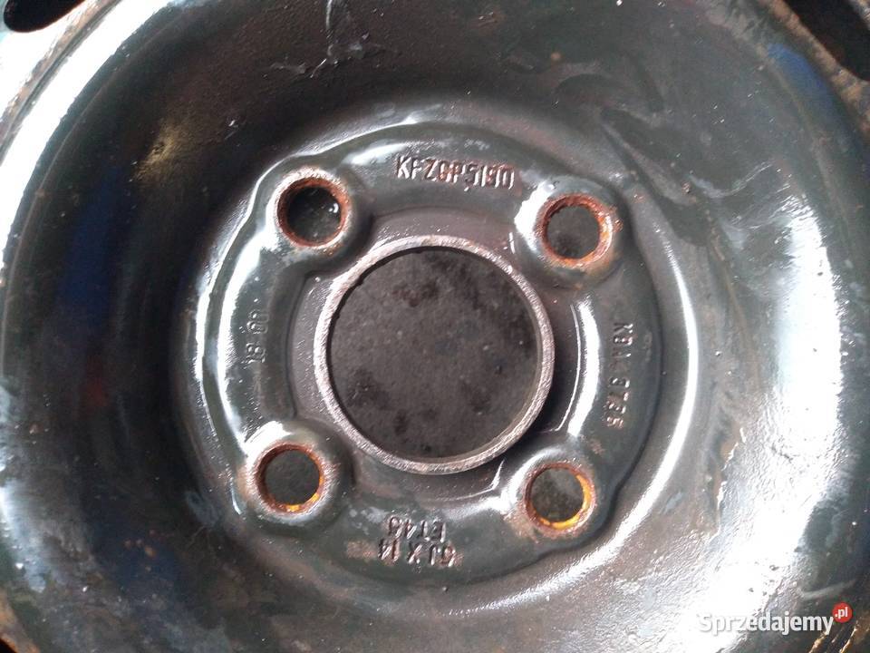 sprzedam felgi stalowe 5jx14 et 45 honda rower 4 osobowe