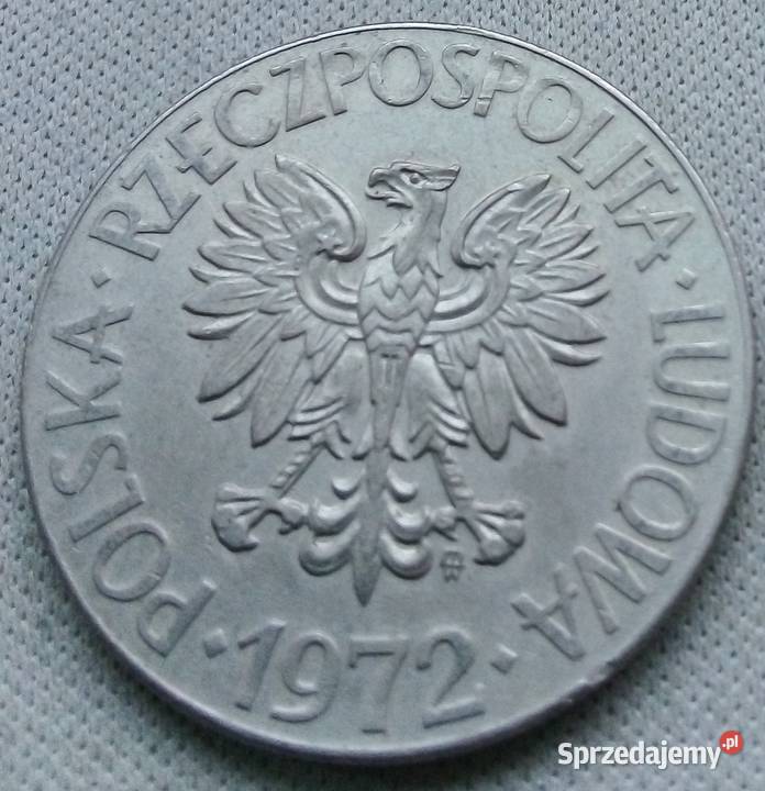 POLSKA10 1972 r CuNi TADEUSZ KOŚCIUSZKO mazowieckie Legionowo