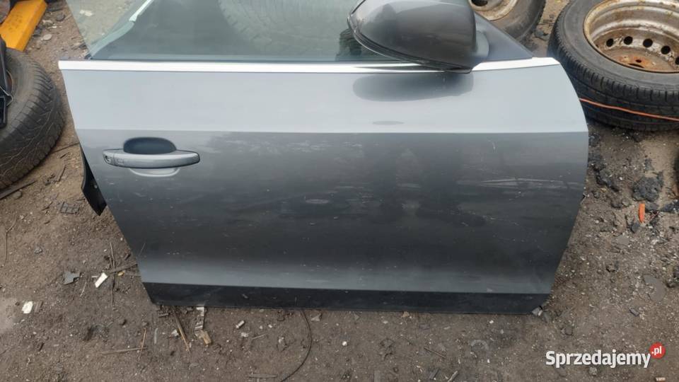 Drzwi lewe prawe przód tył Audi a5 8T LX7R wielkopolskie Książ Wielkopolski