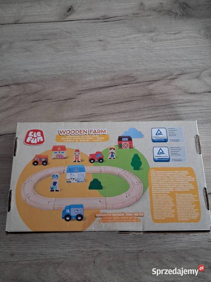 Kolejka drewniana farma Żywiec sprzedam