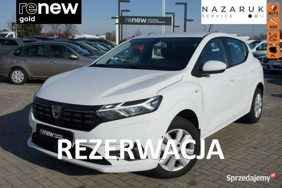 Dacia Sandero 10TCe 90 Comfort salon I Hatchback Lublin