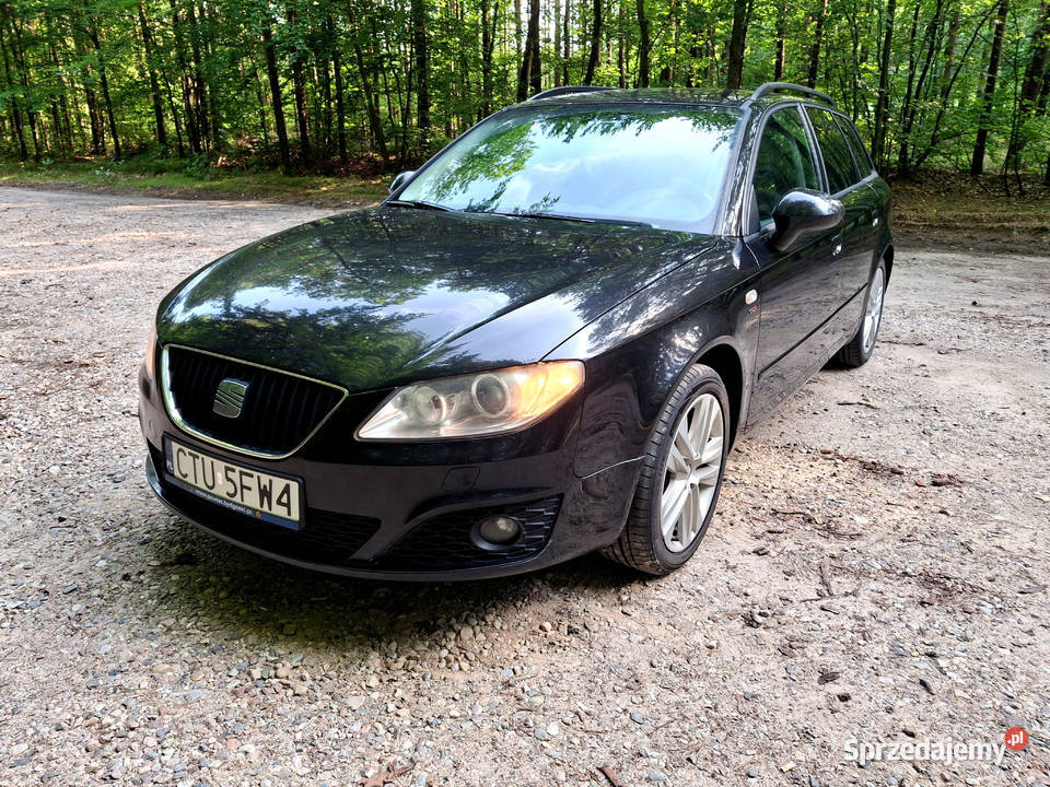 Seat Exeo ST 20TDI CR 143 STYLE 2011r welurowa tapicerka kujawsko-pomorskie Tuchola