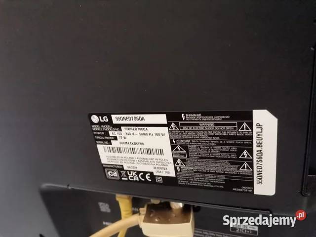 TV smart LG 55 2020 55cale Telewizory Sokółka