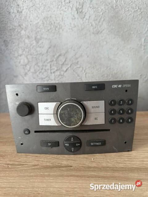 Oryginalne Radio CDC 40 Opel UCE LL Astra H Katowice