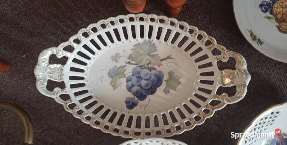 Paterka ażury winogrona złocenia syg wycisk w pomorskie Gdańsk