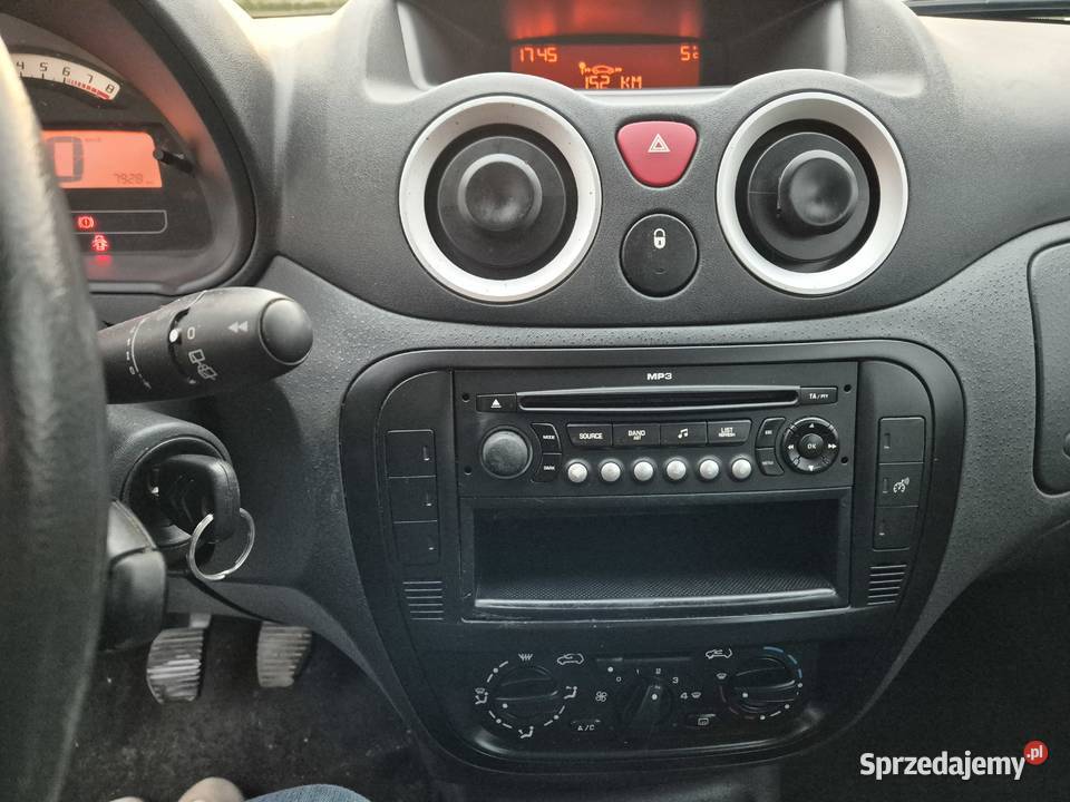 CITROEN C3 11 Roki 2009 LIFT welurowa tapicerka Haczów