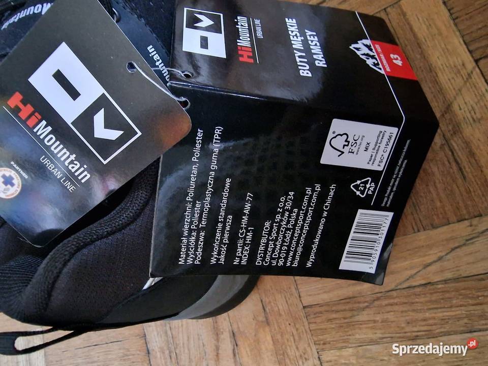 NOWE buty męskie HiMountain Ramsey 43 dolnośląskie Wrocław sprzedam