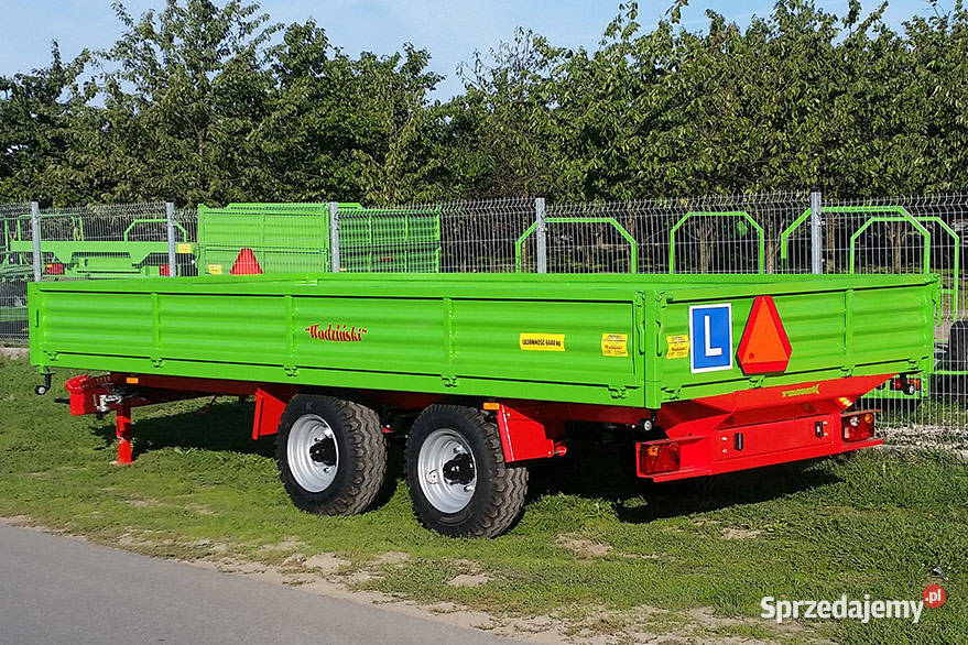 Przyczepa rolnicza tandem Wodziński Rogóźno