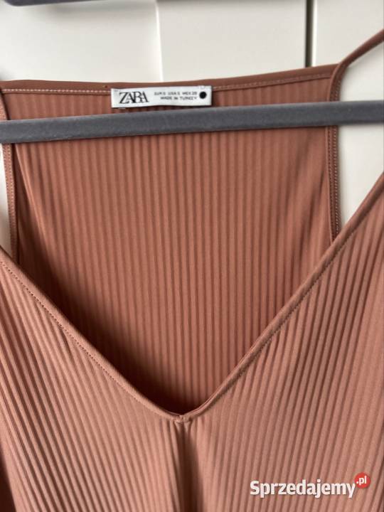 Bluzka Zara S bluzka na ramiączkach Zara Wyszków