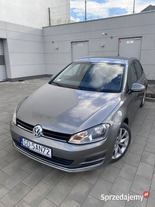 Volkswagen Golf VII 16 TDI 105 ACC Keyless Navi pomorskie Gdańsk
