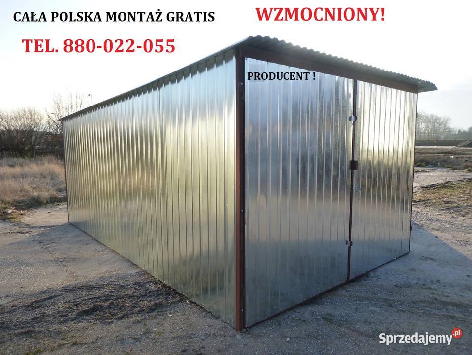 Garaż Blaszak II gat PROMOCJA Cała Polska Szybki Oleśnica