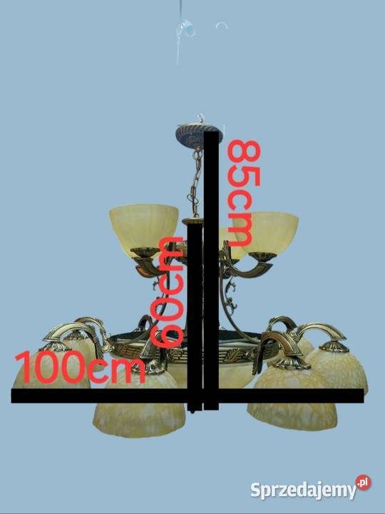 Lampa żyrandol lampa wisząca śląskie Czechowice-Dziedzice