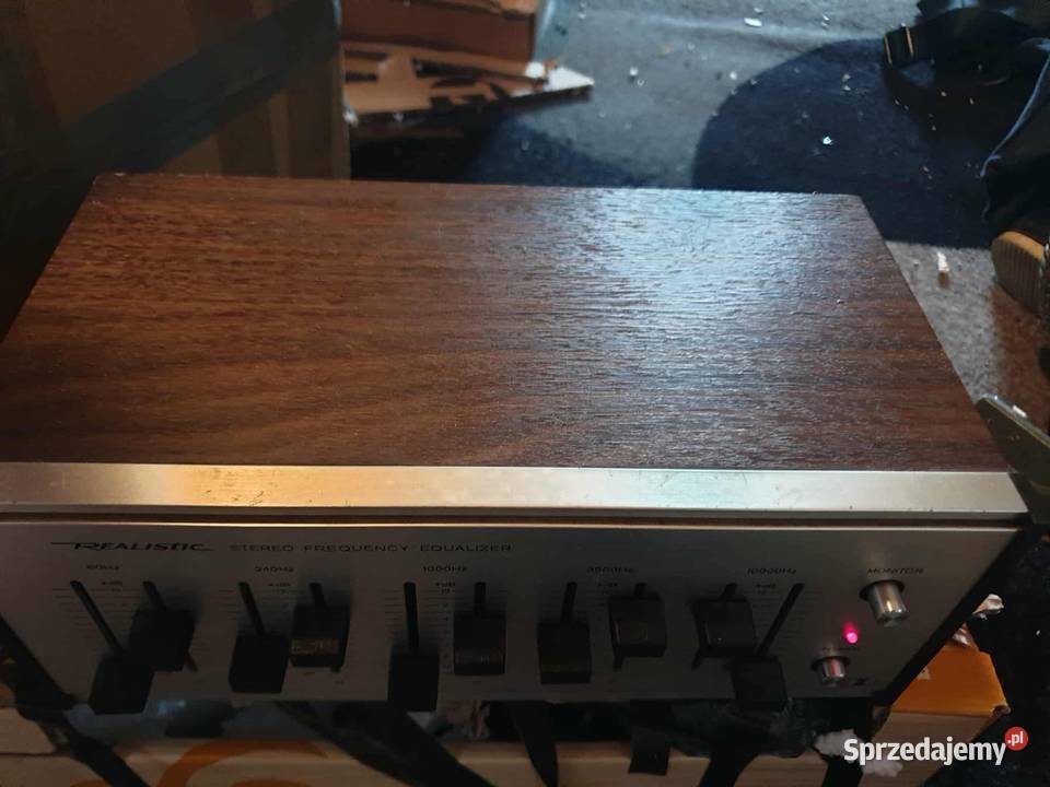 Realistic korektor graficzny vintage Elektronika Leżajsk