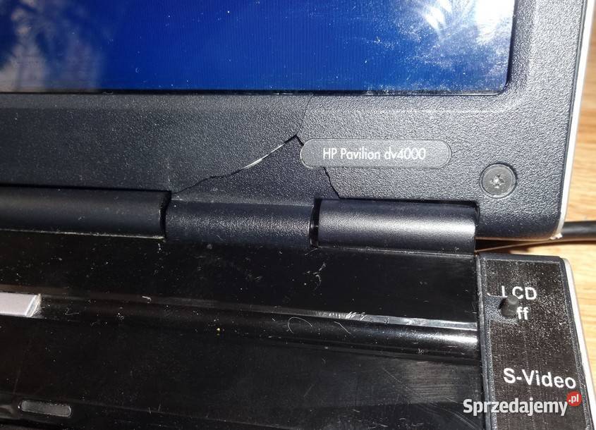 Laptop HP Pavilion dv4000 niekompletny