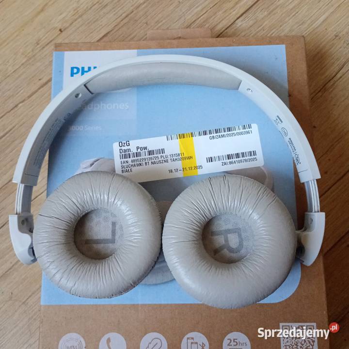 Słuchawki BT nauszne PHILIPS mazowieckie Pruszków
