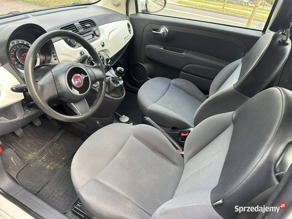 Fiat 500 KlimatyzacjaIsofixOpony wielosezonowe benzyna Wejherowo