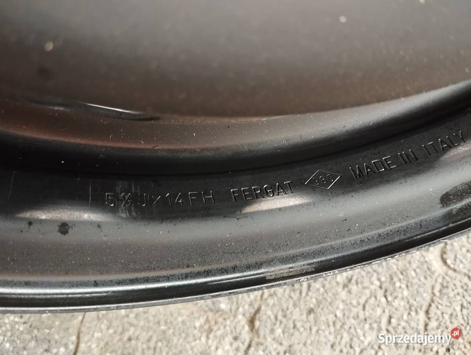 Felga Renault 14 4x100 55J ET36 zapas 60mm Samochodowe śląskie