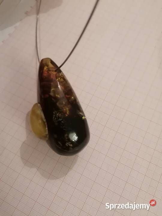 Wisior Bursztyn obroża naszyjnik Naszyjniki podlaskie Białystok