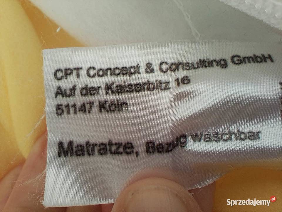 Materac piankowy przeciwodleżynowy 140x200 pomorskie Gdańsk sprzedam