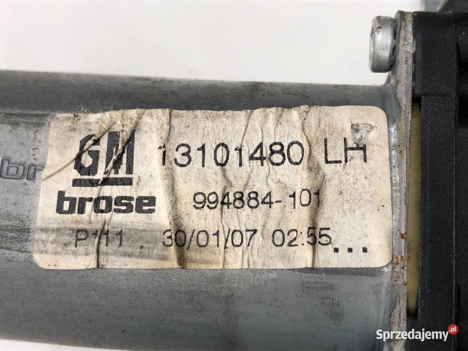 PODNOŚNIK SZYBY LEWY PRZÓD OPEL ASTRA H 13101480 podkarpackie