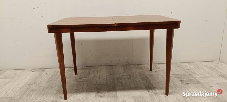 stół krzesła do salonu vintage Czechosłowacja