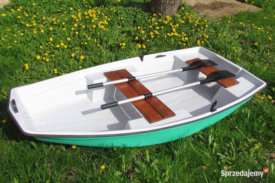 OKAZJA Nowa łódka z wiosłami 2400 ważna do 3 Gościno