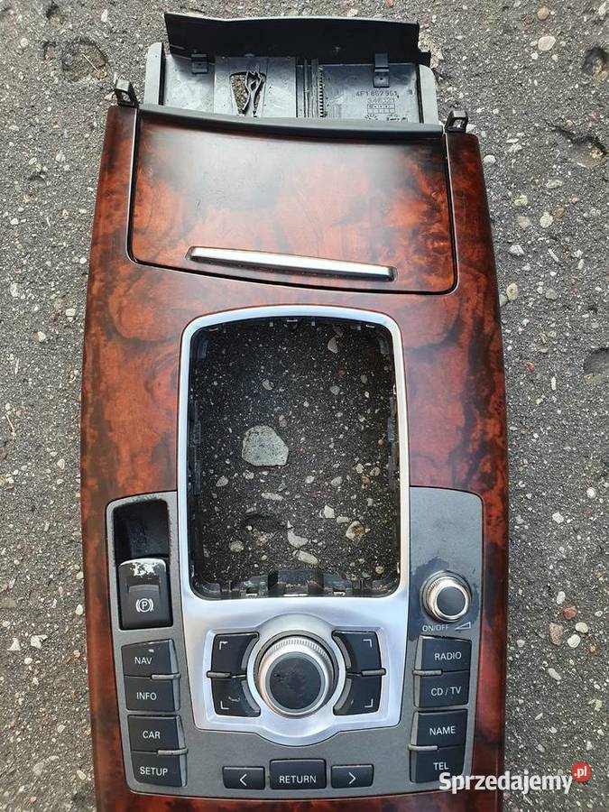 Tunel środkowy panem mmi Audi A6 C6 drewno warmińsko-mazurskie sprzedam