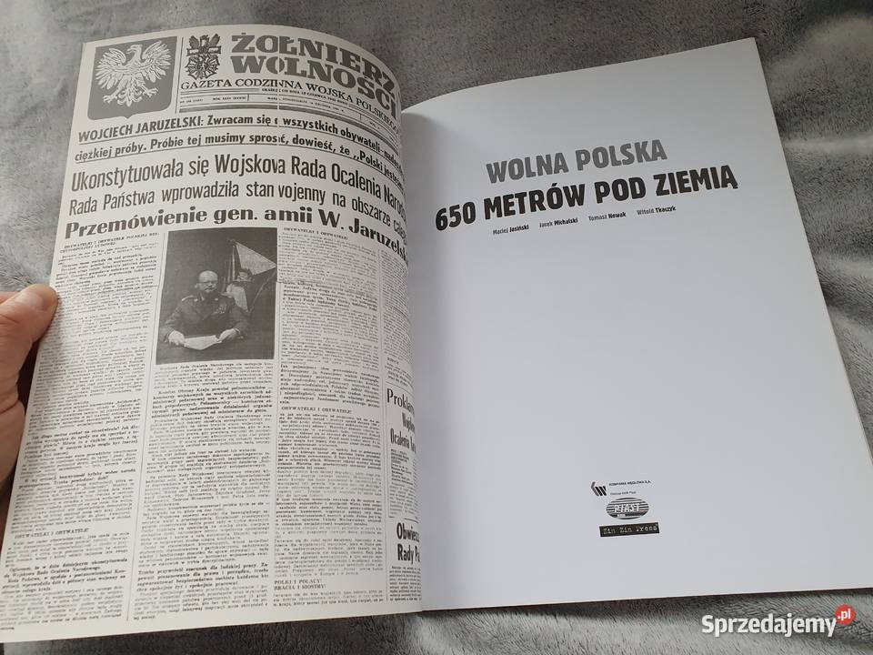 Wojna Polska 650 Metrów pod Ziemią komiks 2011 Gdynia