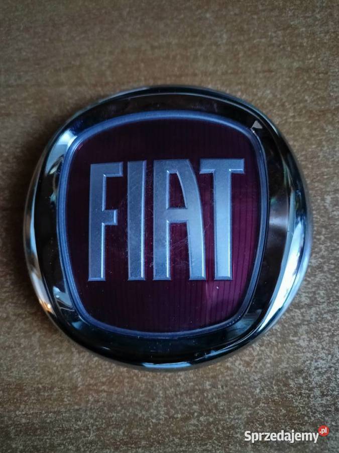 NOWY orginalny emblemat logo znaczek Fiat 95mm