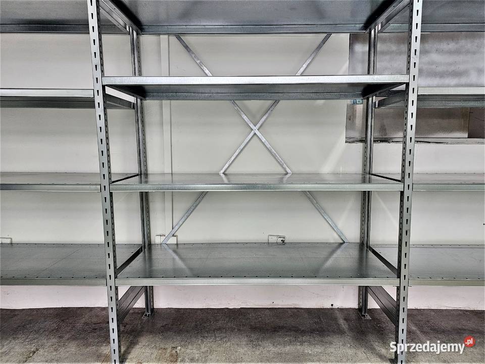 Regał Magazynowy Metalowy Ocynkowany Garażowy Dzierżoniów