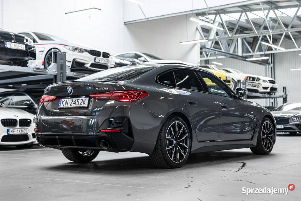 BMW 430 430d Gwarancja do 122027 FV 23 M Sport elektrochrom. lusterka boczne Węgrzce