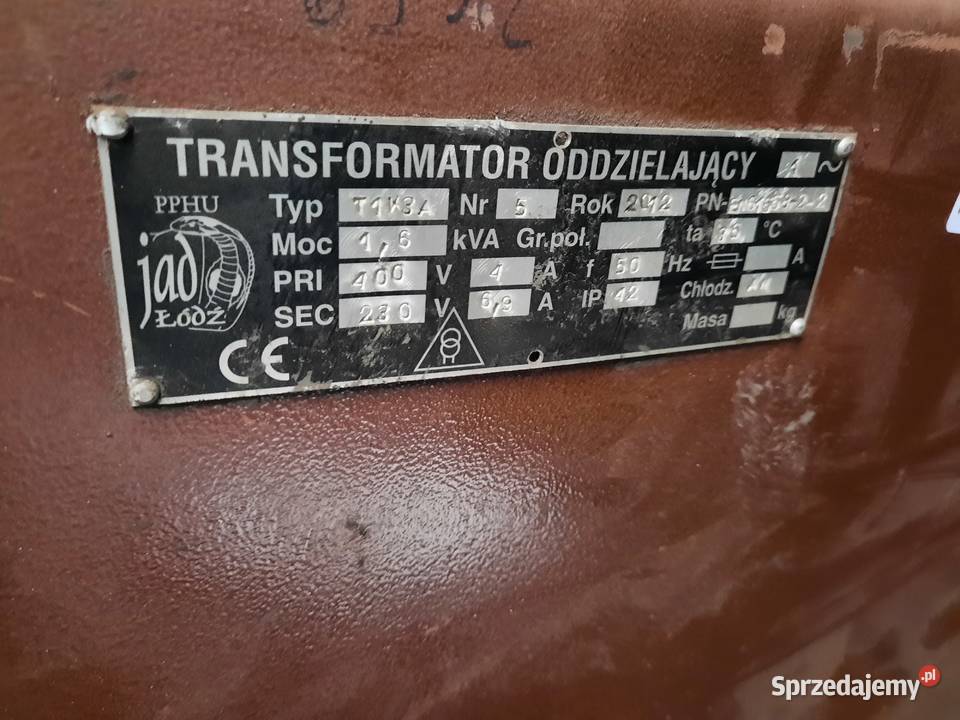 Transformator 16 kVA 400230 Transformator