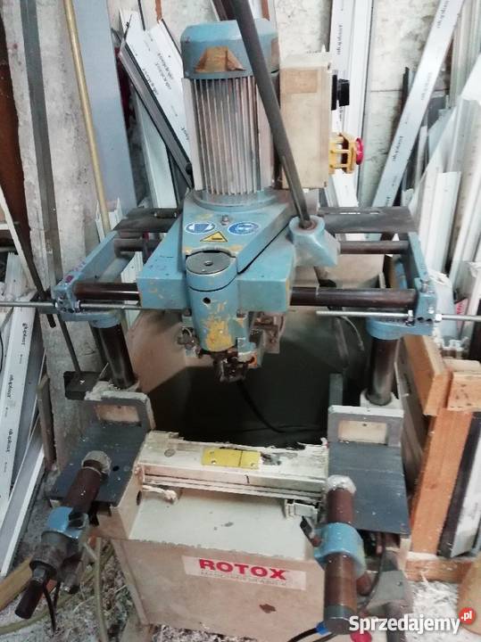 Do produkcji okien pcvFrezarka ROTOX Gdynia