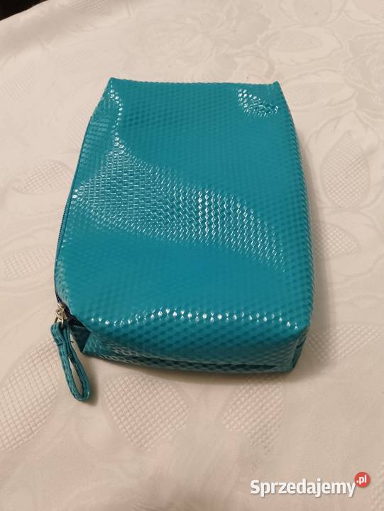 KOSMETYCZKA turkusowa Collistar z fakturą na Oborniki