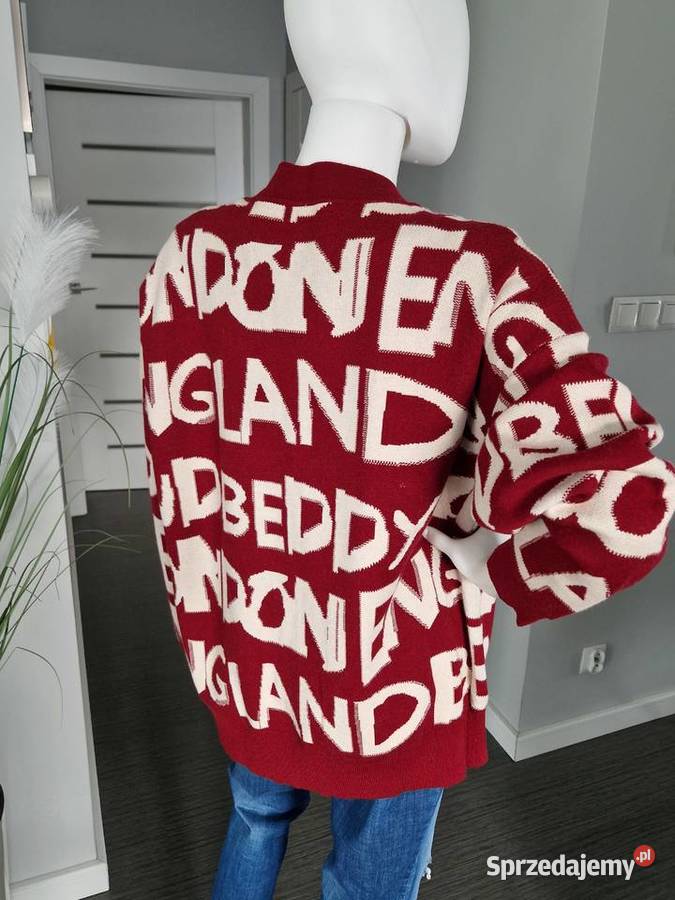 Rozpinany sweter kardigan